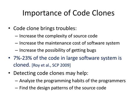 The Role of Magic Code Clone in Building Robust and Scalable Applications